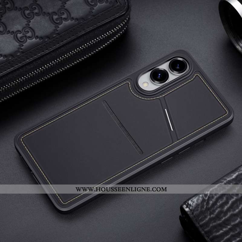 Coque Samsung Galaxy S25 Edge Magnétique avec Porte-Cartes