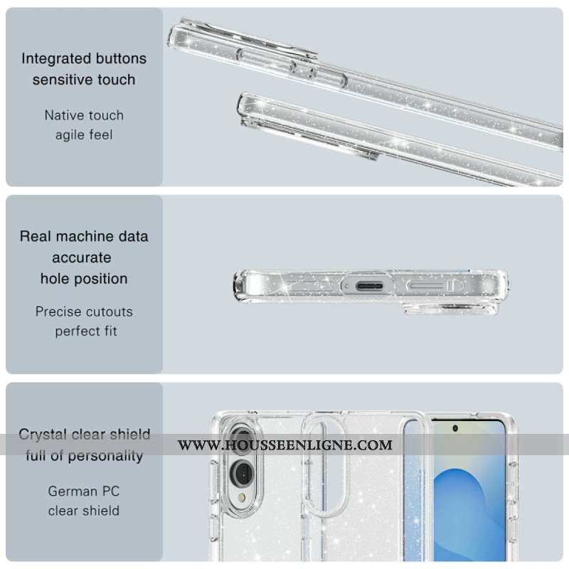 Coque Samsung Galaxy S25 Edge Pailletée