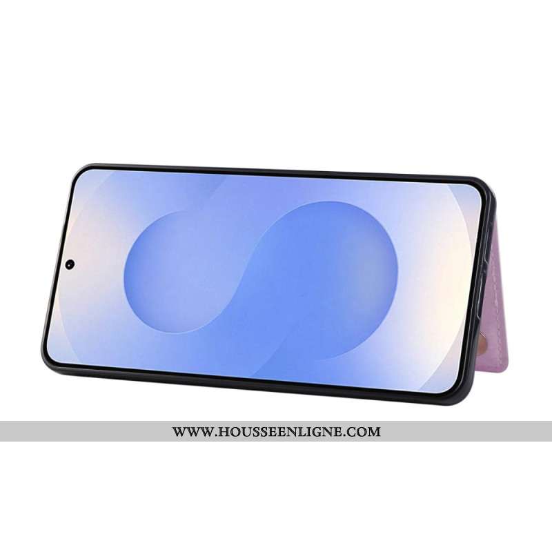 Coque Samsung Galaxy S25 Edge Porte-Cartes Floral