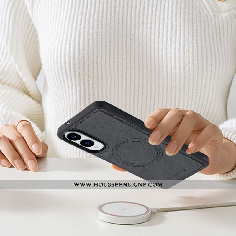 Coque Samsung Galaxy S25 Edge Porte-Cartes Magnétique Détachable