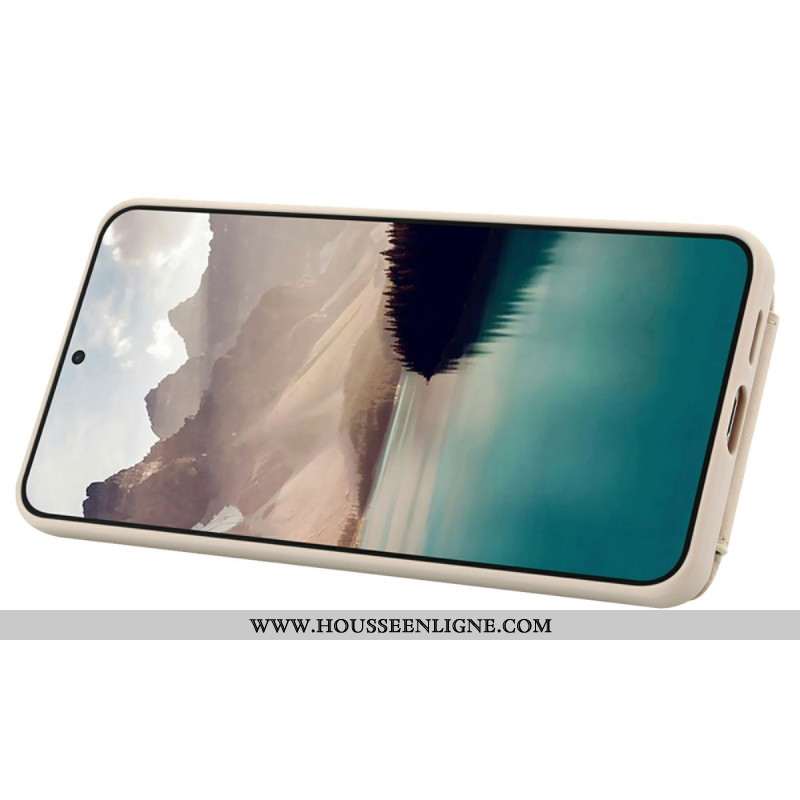 Coque Samsung Galaxy S25 Edge Porte-Cartes avec Sangle et bandoulière