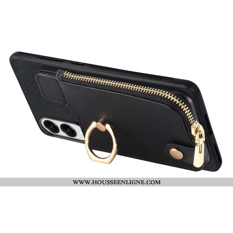 Coque Samsung Galaxy S25 Edge Portefeuille et Support