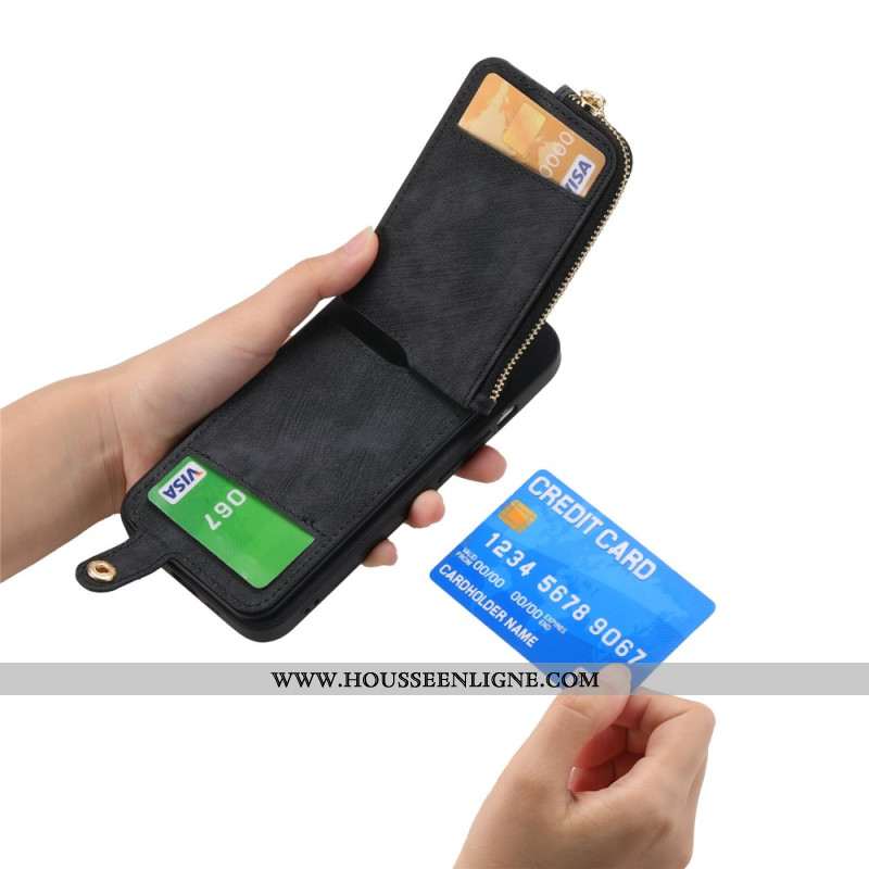 Coque Samsung Galaxy S25 Edge Portefeuille et Support