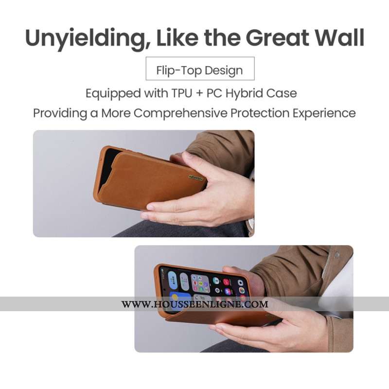 Coque Samsung Galaxy S25 Edge Qin Pro Series NILLKIN