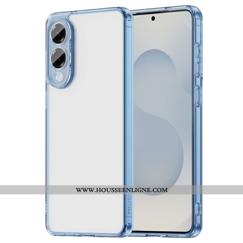 Coque Samsung Galaxy S25 Edge Rebord Effet Métal