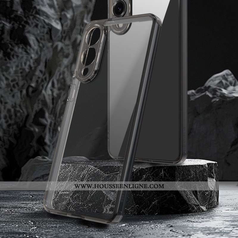 Coque Samsung Galaxy S25 Edge Rebord Effet Métal