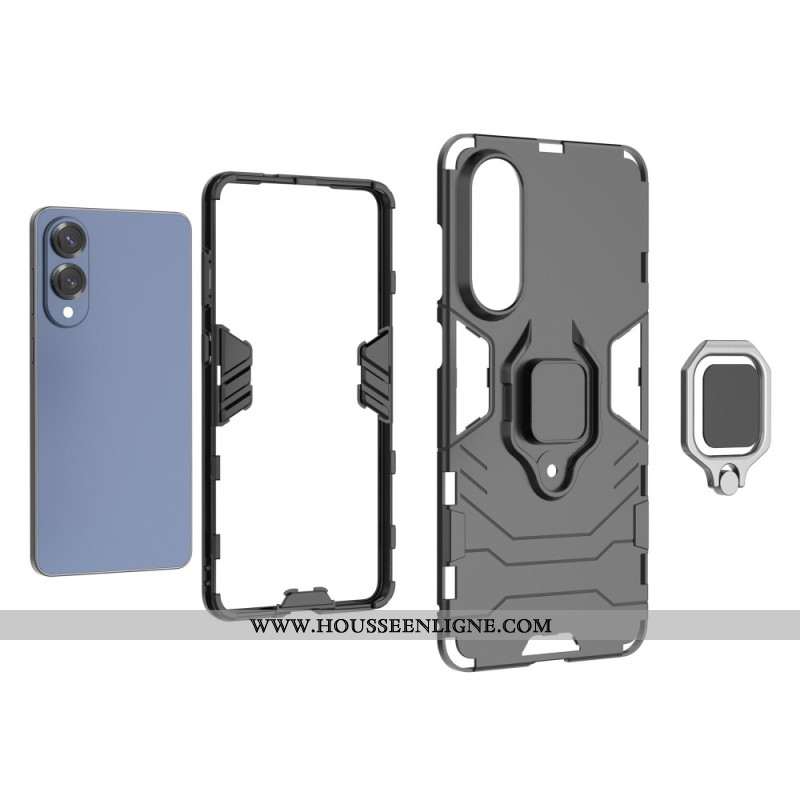 Coque Samsung Galaxy S25 Edge Ring Résistante