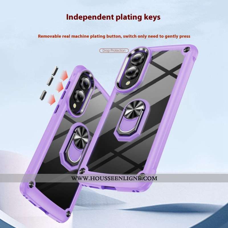 Coque Samsung Galaxy S25 Edge Robuste avec Support Mains Libres