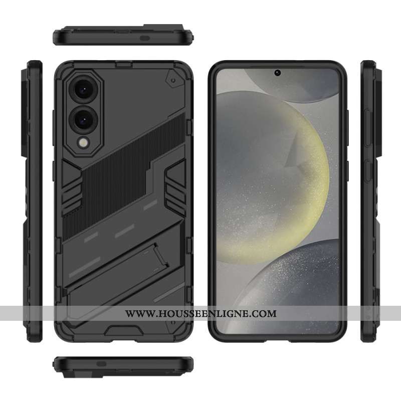 Coque Samsung Galaxy S25 Edge Support Amovible Deux Positions Mains Libres