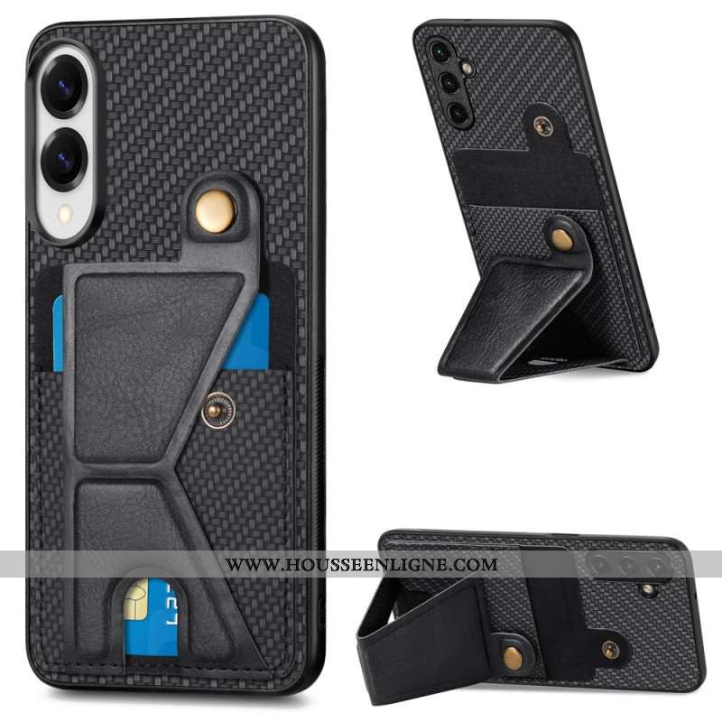 Coque Samsung Galaxy S25 Edge Support K et Porte-Cartes