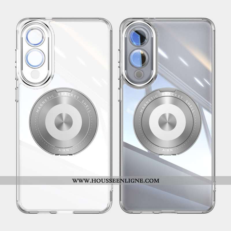 Coque Samsung Galaxy S25 Edge Support Rotatif et Protection d'Objectif