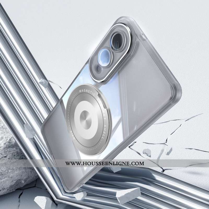 Coque Samsung Galaxy S25 Edge Support Rotatif et Protection d'Objectif