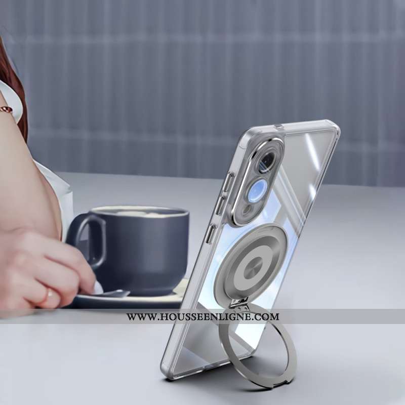 Coque Samsung Galaxy S25 Edge Support Rotatif et Protection d'Objectif