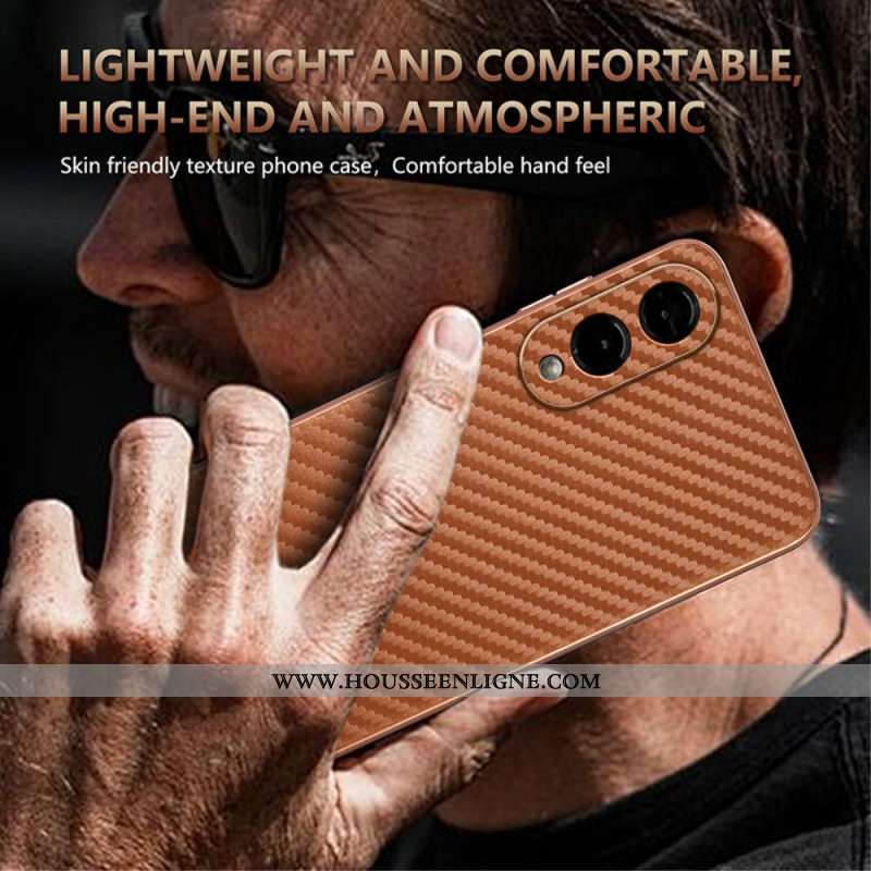 Coque Samsung Galaxy S25 Edge Texture Fibre Carbone AZNS
