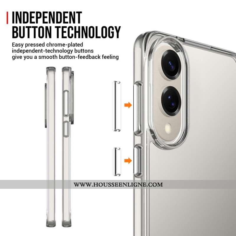 Coque Samsung Galaxy S25 Edge Transparente