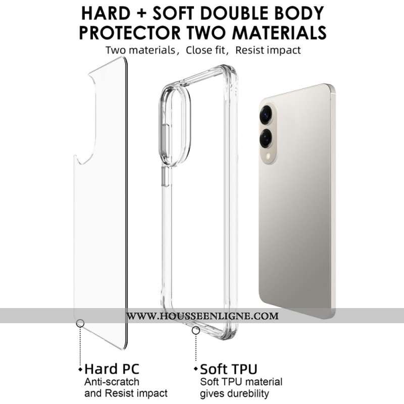 Coque Samsung Galaxy S25 Edge Transparente Renforcée