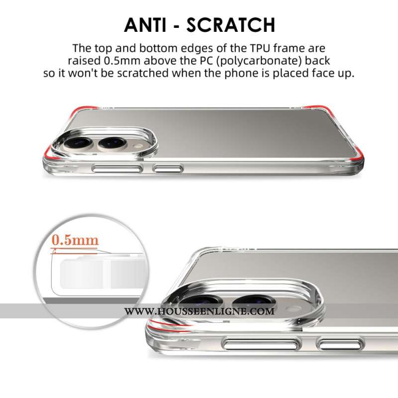 Coque Samsung Galaxy S25 Edge Transparente Renforcée