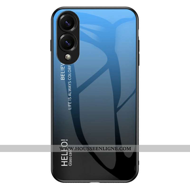 Coque Samsung Galaxy S25 Edge Verre Trempé Hello