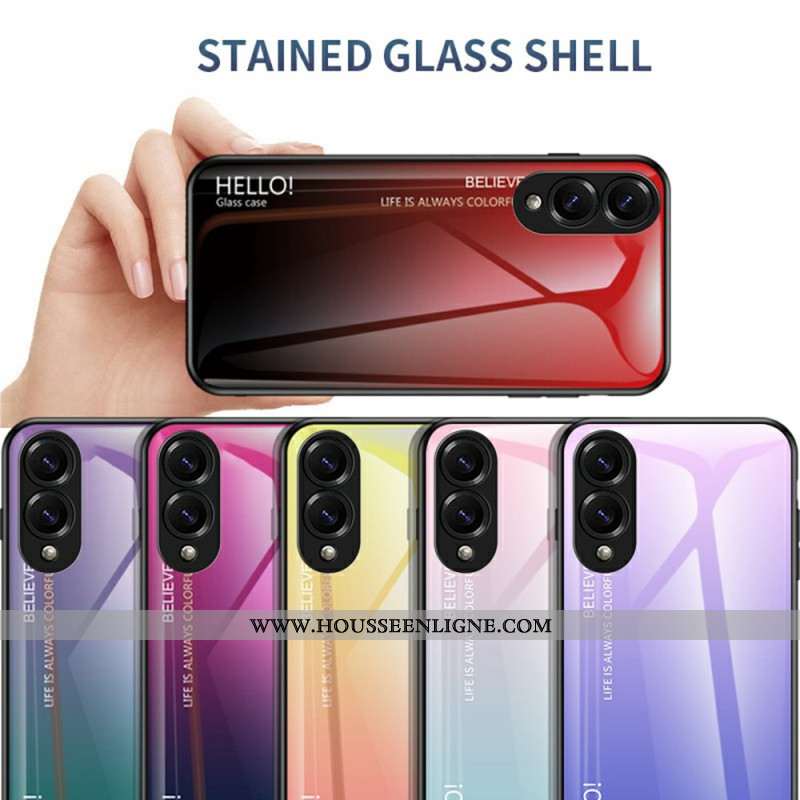 Coque Samsung Galaxy S25 Edge Verre Trempé Hello