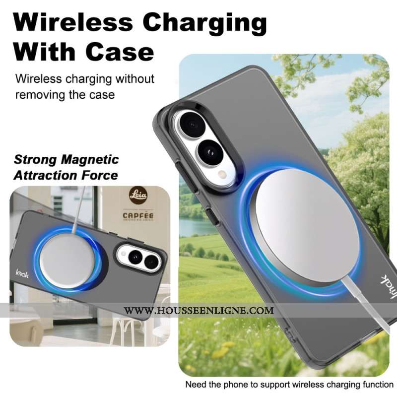 Coque Samsung Galaxy S25 Edge compatible MagSafe IMAK