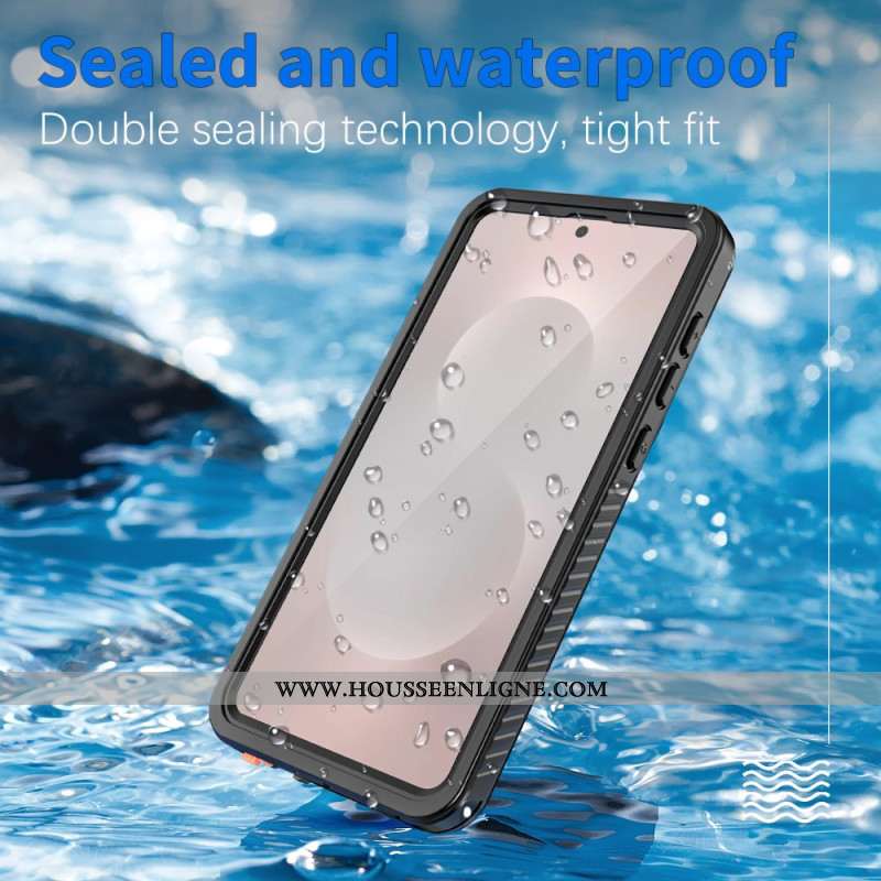 Coque Samsung Galaxy S25 Edge Étanche et Antichoc REDPEPPER