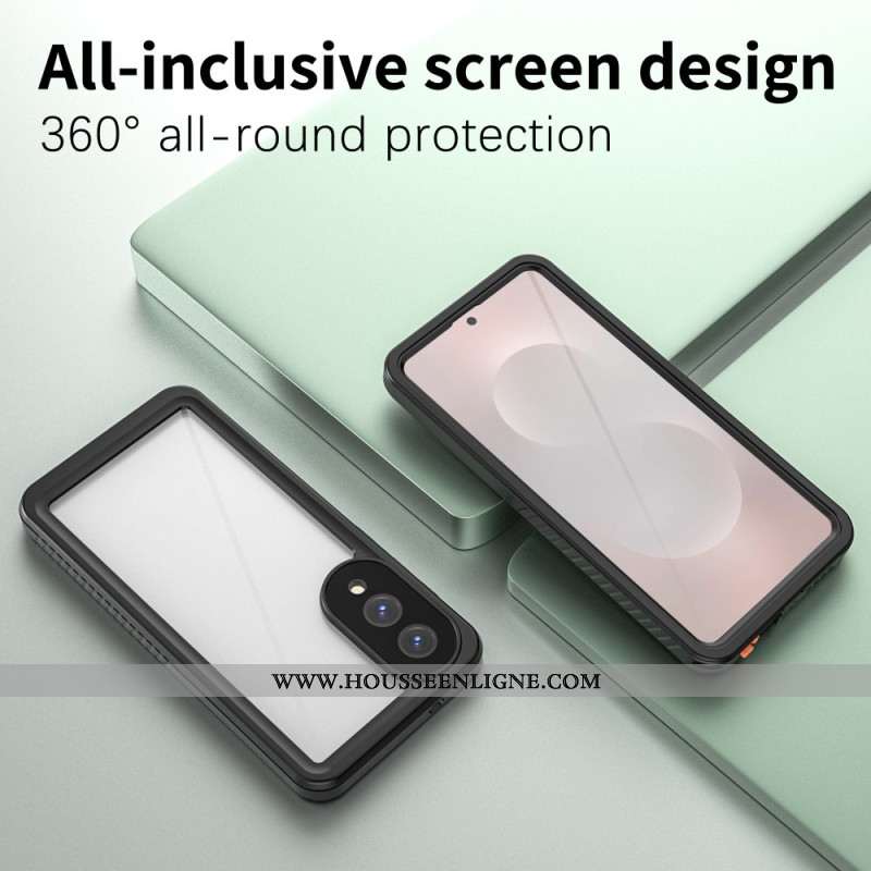 Coque Samsung Galaxy S25 Edge Étanche et Antichoc REDPEPPER