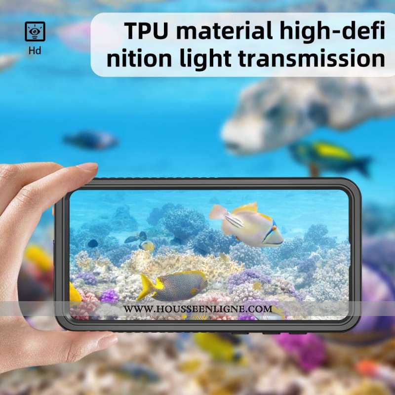 Coque Samsung Galaxy S25 Edge Étanche et Antichoc REDPEPPER