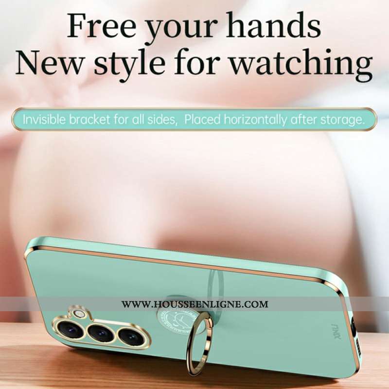 Coque Samsung Galaxy S25 FE Anneau-Support XINLI