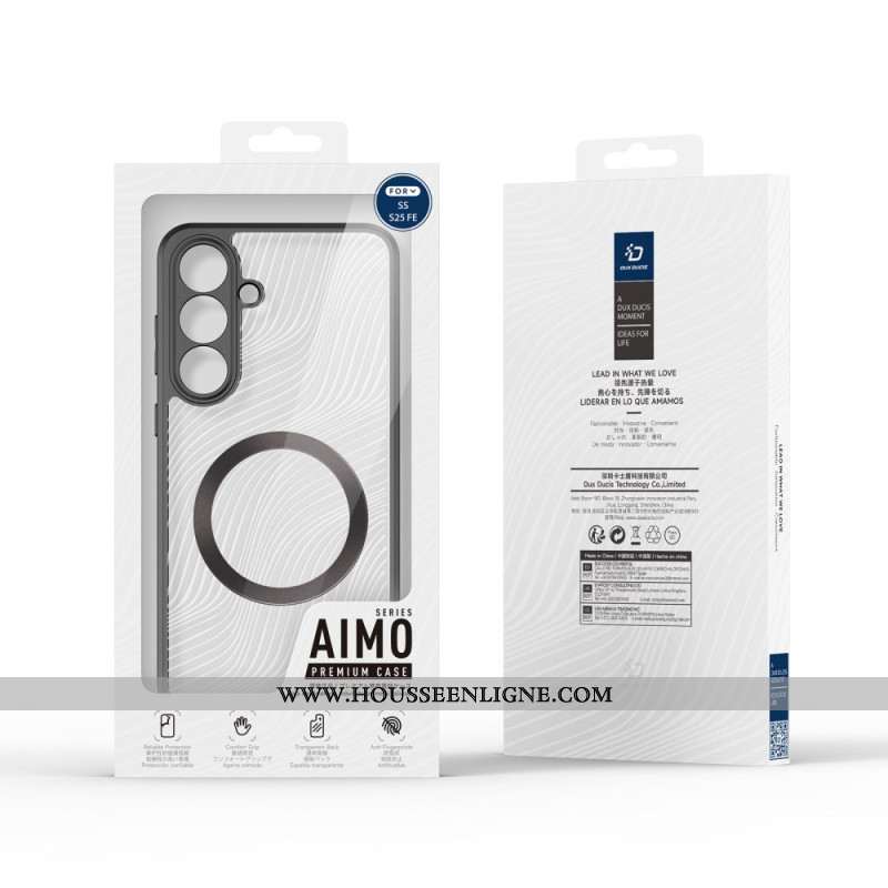 Coque Samsung Galaxy S25 FE Compatible MagSafe Aimo Series UX DUCIS