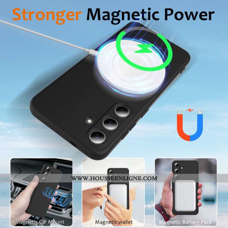 Coque Samsung Galaxy S25 FE Compatible MagSafe Antichoc