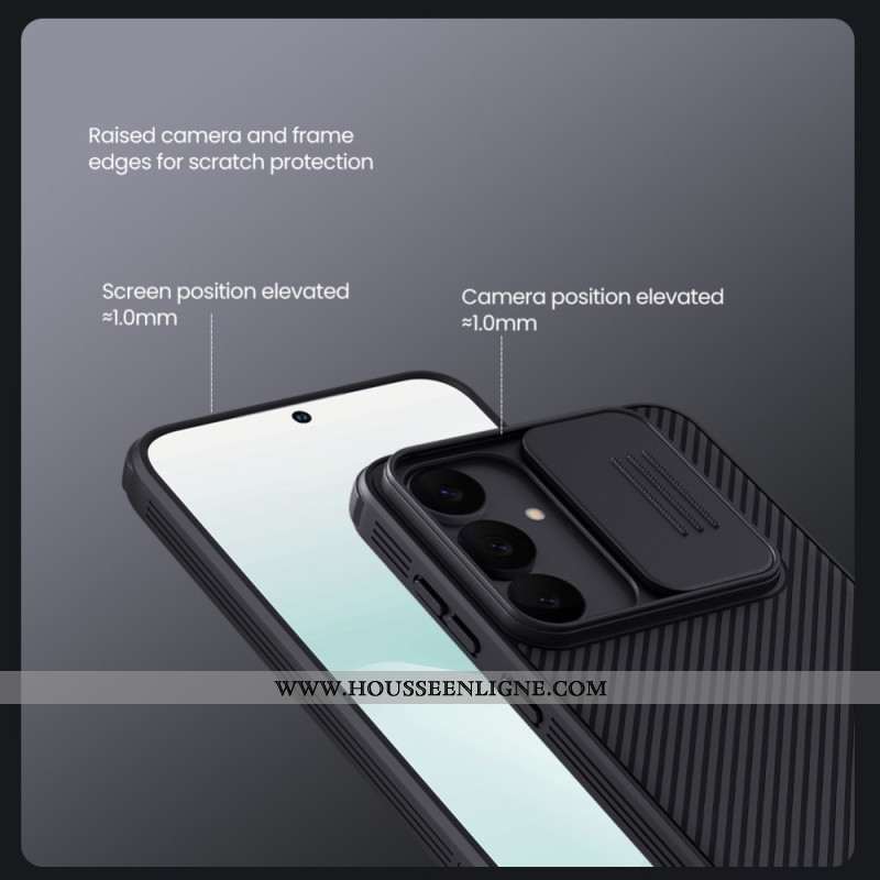 Coque Samsung Galaxy S25 FE Compatible MagSafe Camshield Pro NILLKIN