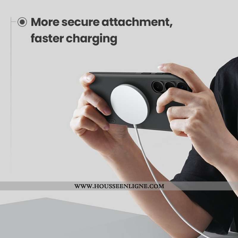 Coque Samsung Galaxy S25 FE Compatible MagSafe Frosted Shield Pro NILLKIN