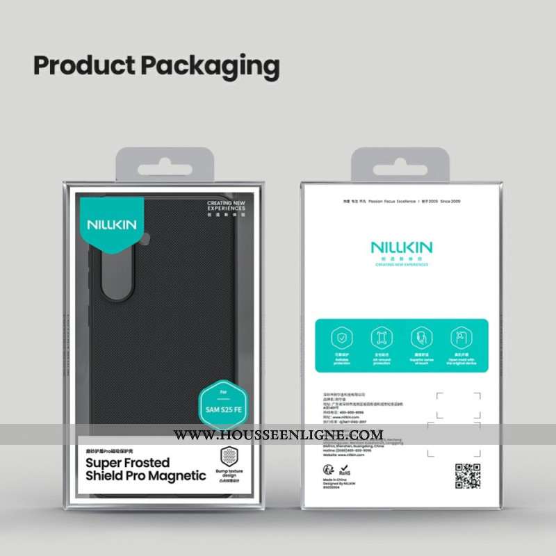Coque Samsung Galaxy S25 FE Compatible MagSafe Frosted Shield Pro NILLKIN