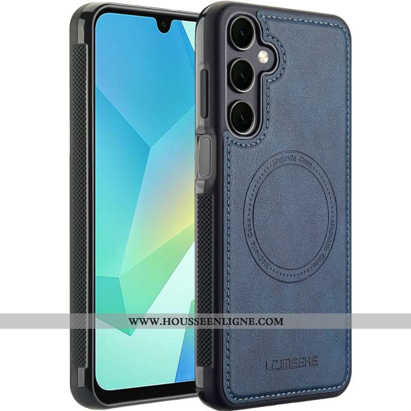 Coque Samsung Galaxy S25 FE Compatible MagSafe Style Cuir