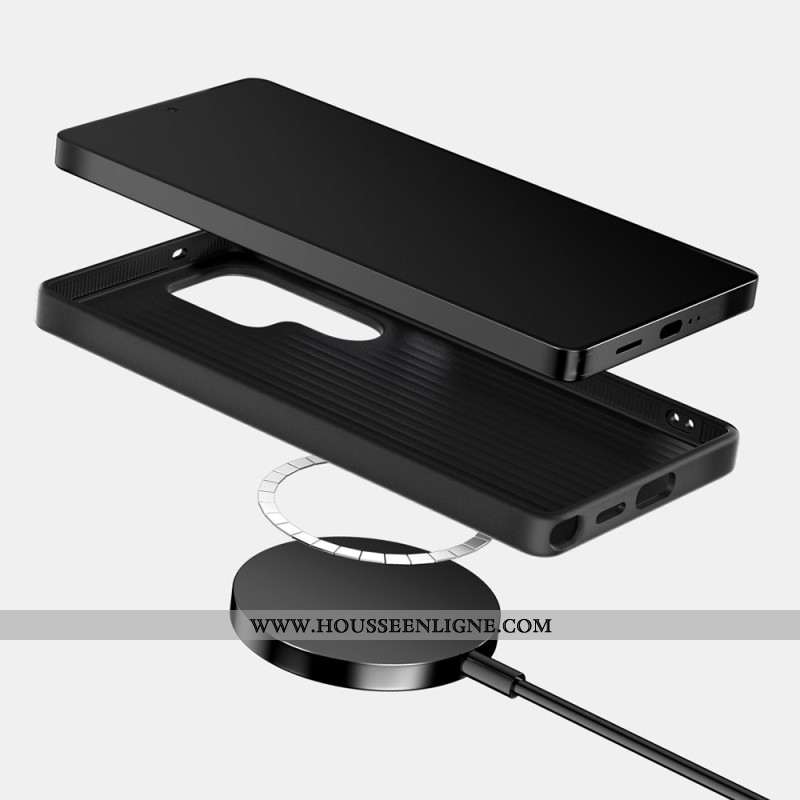 Coque Samsung Galaxy S25 FE Compatible MagSafe Techno ABEEL