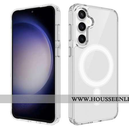 Coque Samsung Galaxy S25 FE Compatible MagSafe Transparente