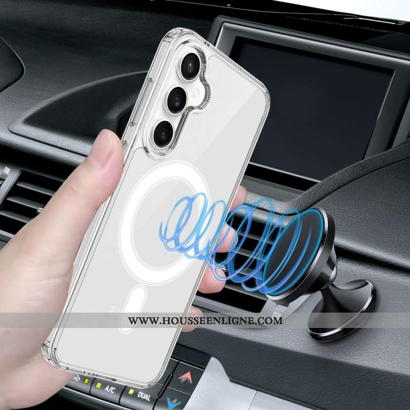 Coque Samsung Galaxy S25 FE Compatible MagSafe Transparente