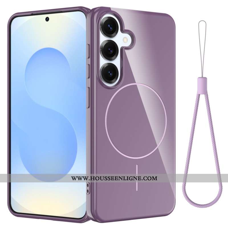 Coque Samsung Galaxy S25 FE Compatible MagSafe avec Dragonne