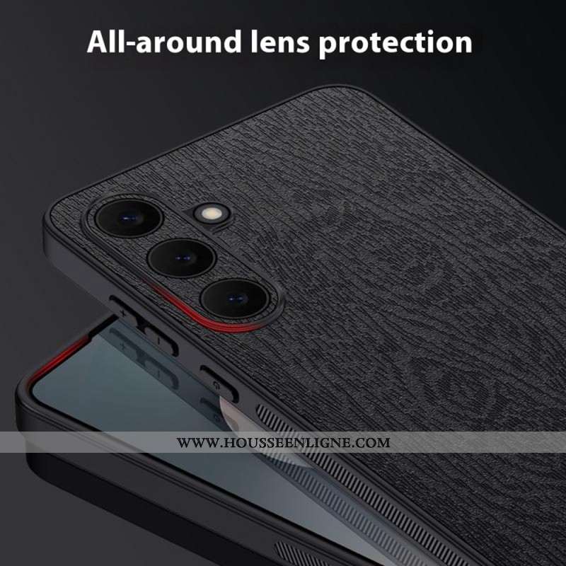 Coque Samsung Galaxy S25 FE Effet Bois