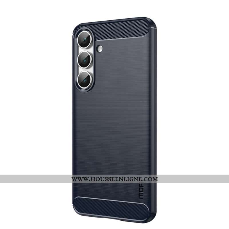 Coque Samsung Galaxy S25 FE Fibre Carbone Brossée