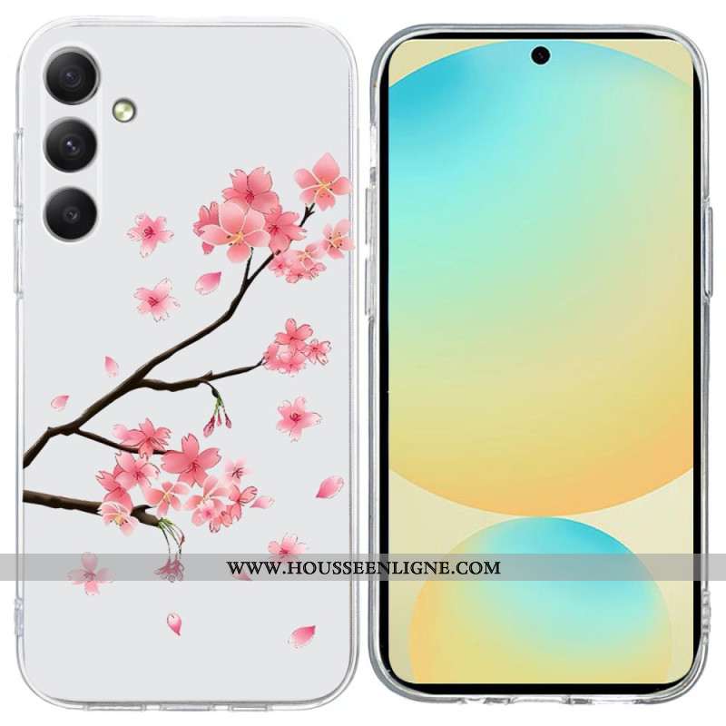 Coque Samsung Galaxy S25 FE Fleurs de Prunier