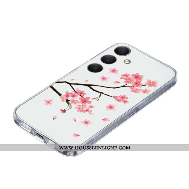 Coque Samsung Galaxy S25 FE Fleurs de Prunier