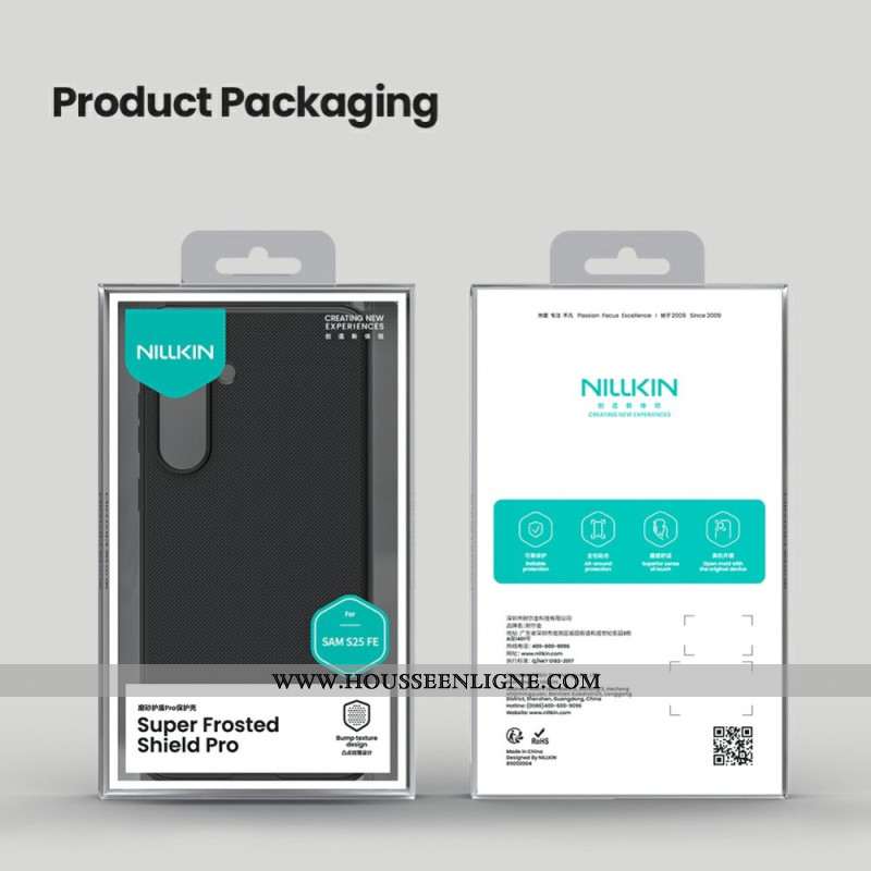 Coque Samsung Galaxy S25 FE Frosted Shield NILLKIN