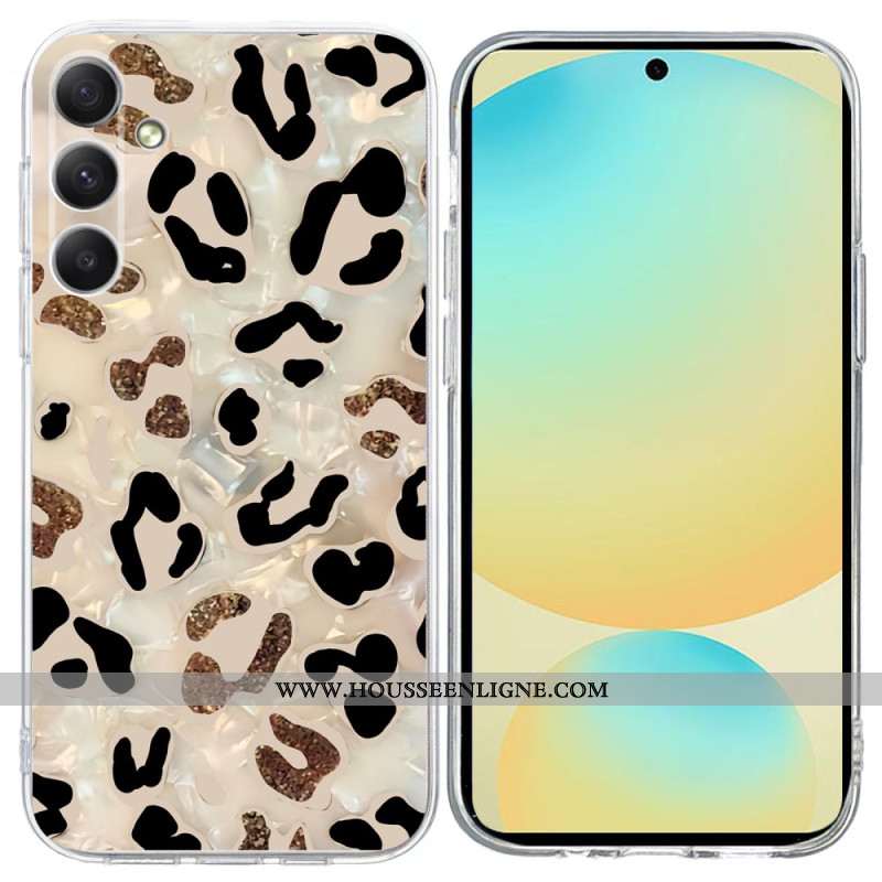 Coque Samsung Galaxy S25 FE Imprimé Léopard