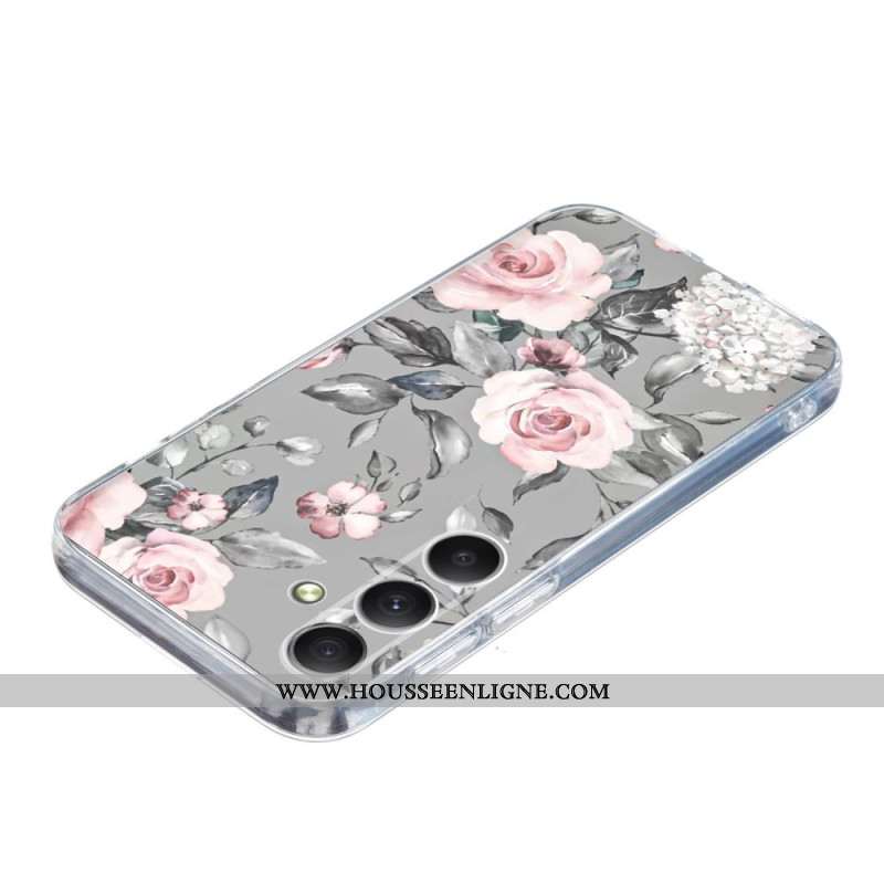 Coque Samsung Galaxy S25 FE Motif Floral