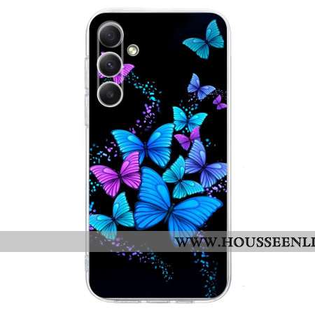 Coque Samsung Galaxy S25 FE Papillons Colorés