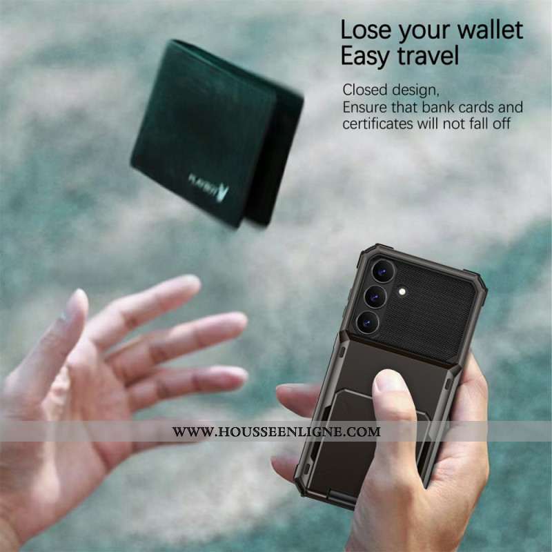 Coque Samsung Galaxy S25 FE Porte-Cartes à rabat