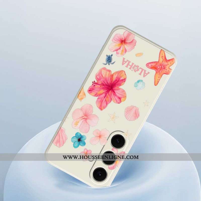 Coque Samsung Galaxy S25 FE Silicone Florale