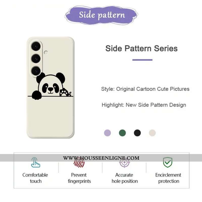 Coque Samsung Galaxy S25 FE Silicone Panda