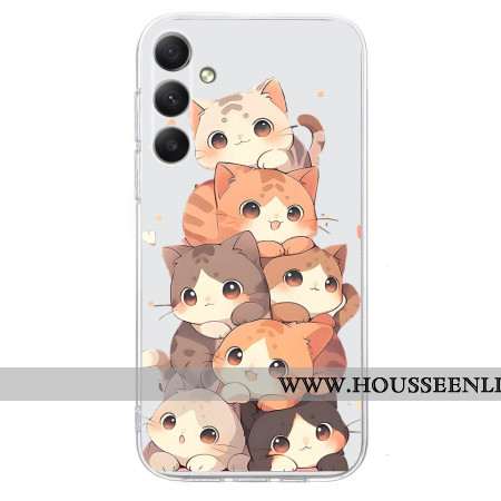 Coque Samsung Galaxy S25 FE Tas de Chatons